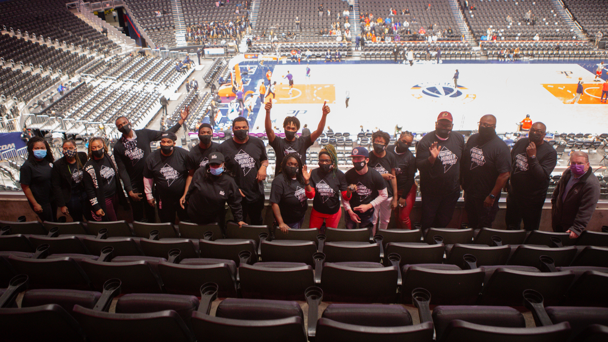 Culinary Job Training Class 126 at the Wizards Game