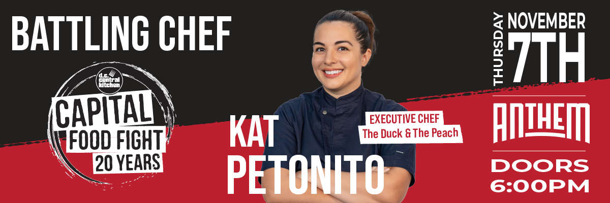 Capital Food Fight 2024 competitor Chef Kat Petonito