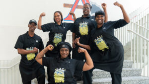 Anacostia High School Healthy School Food workers