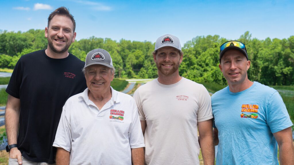 (L to R) Alex True, Phil Miller, Adam Miller, and Brad Miller