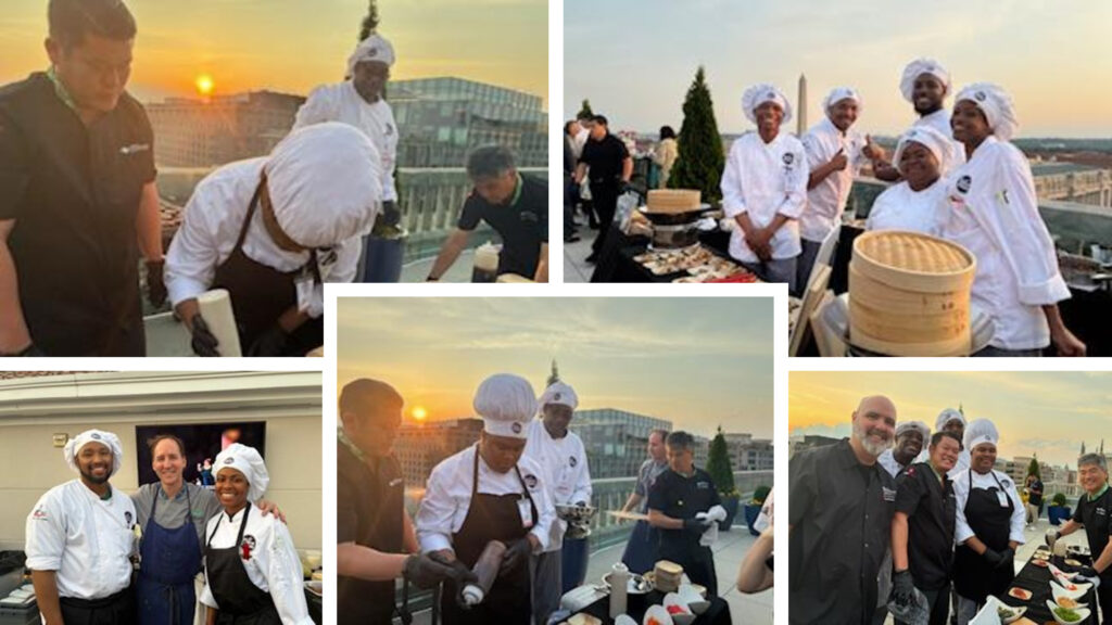 DC Central Kitchen students at the Hawaii on the Hill closing reception