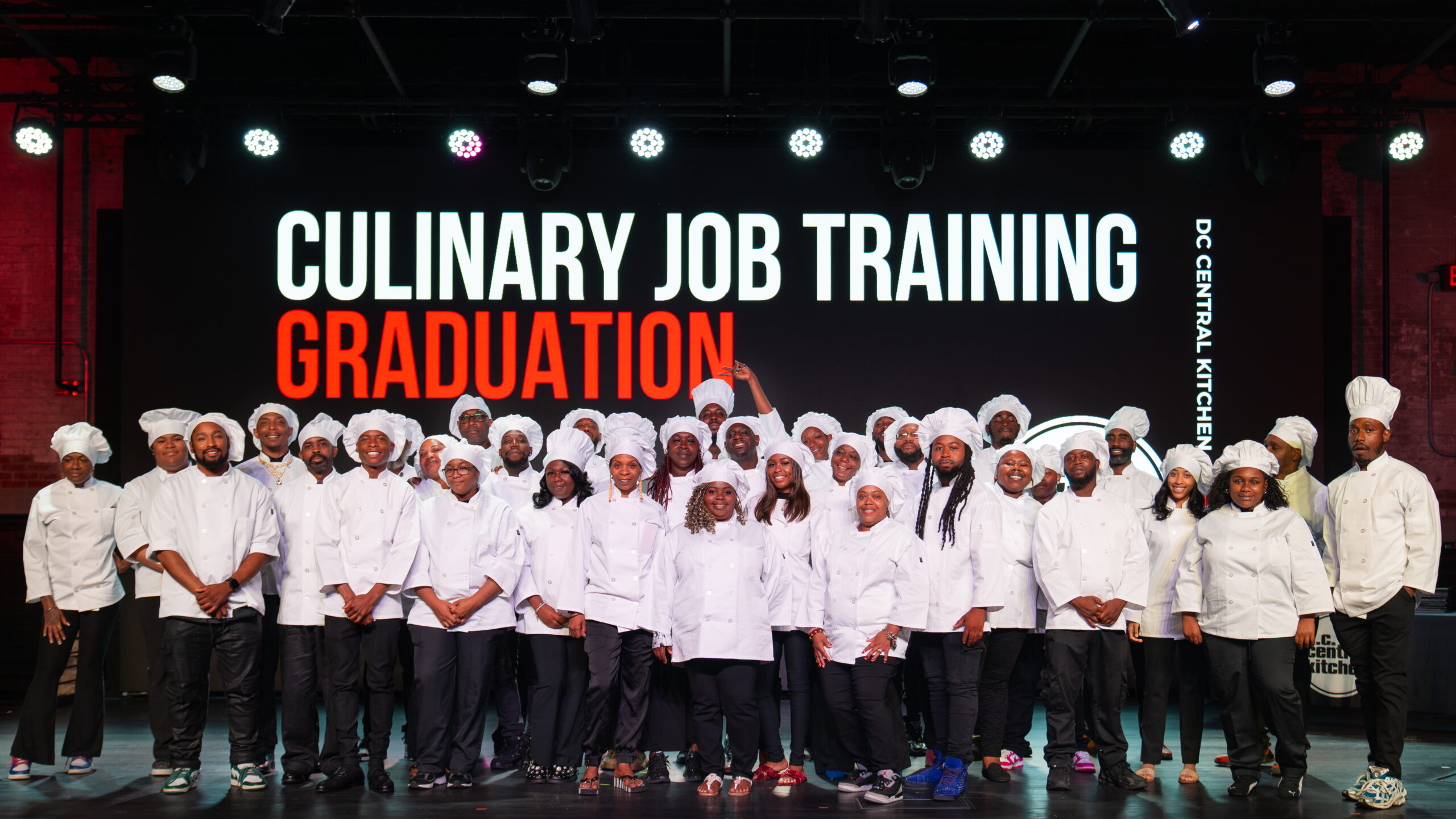 DC Central Kitchen Culinary Job Training graduates