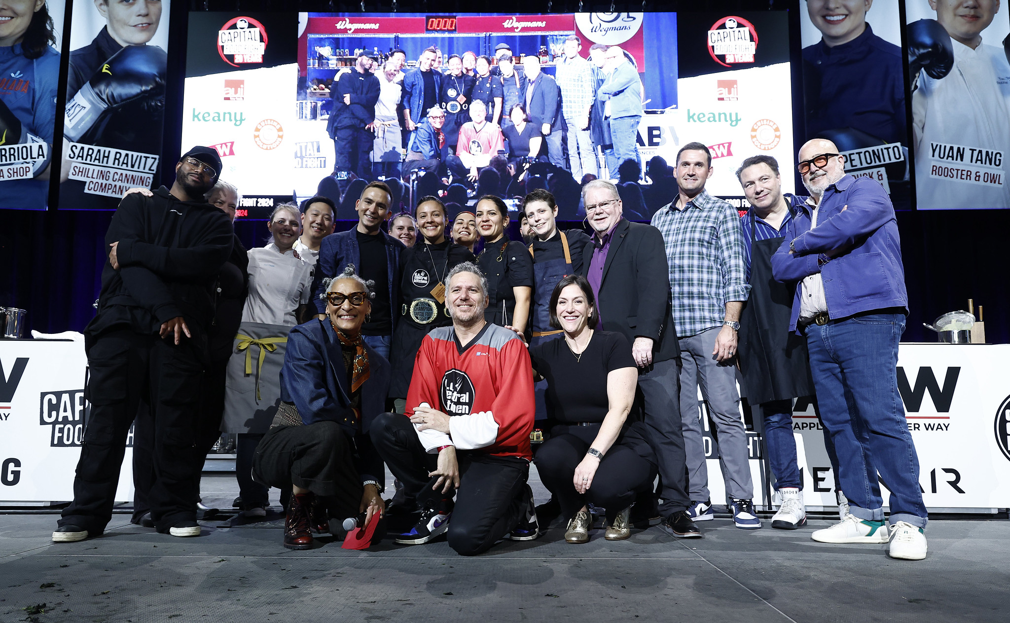 Capital Food Fight 2024 competitors and judges