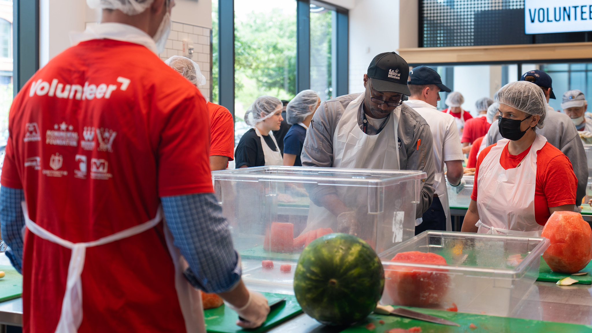 DC Central Kitchen volunteers