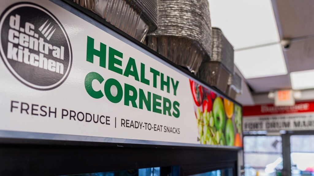 Healthy Corners fridge