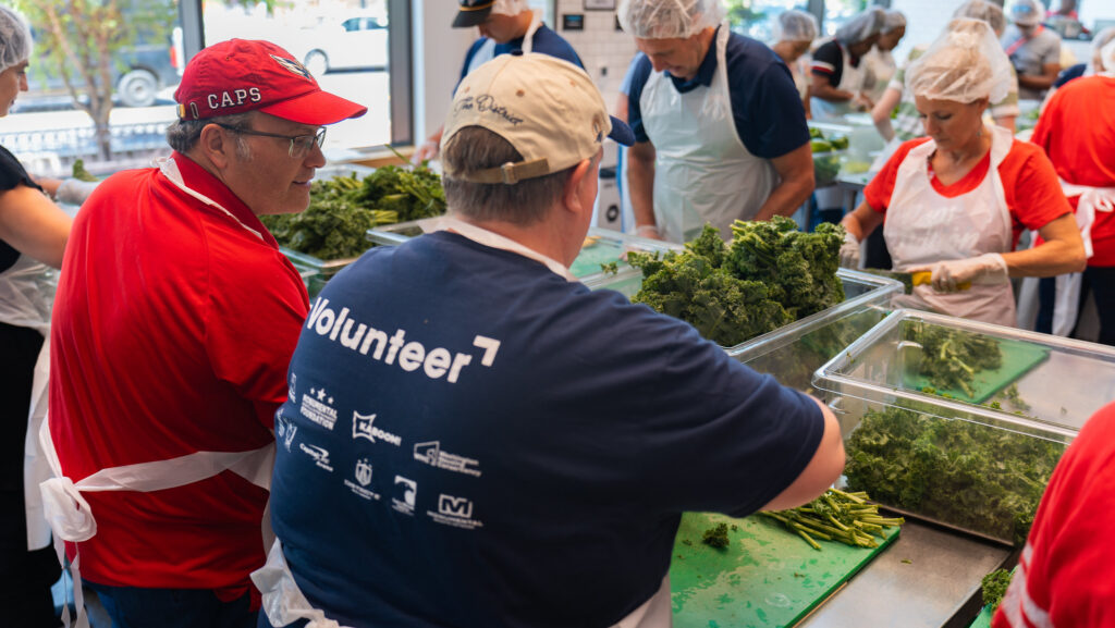 DC Central Kitchen volunteers 