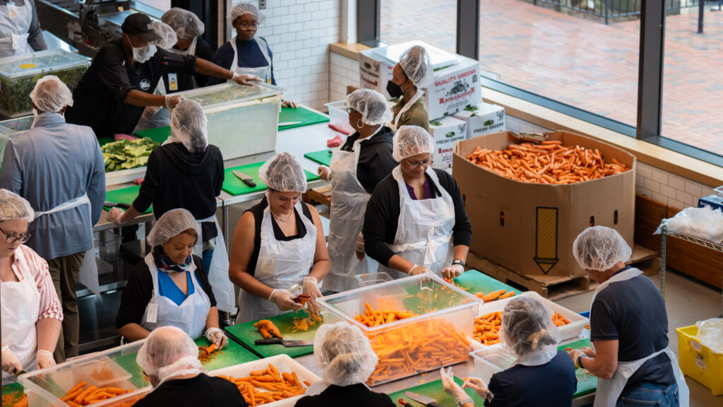 DC Central Kitchen volunteers