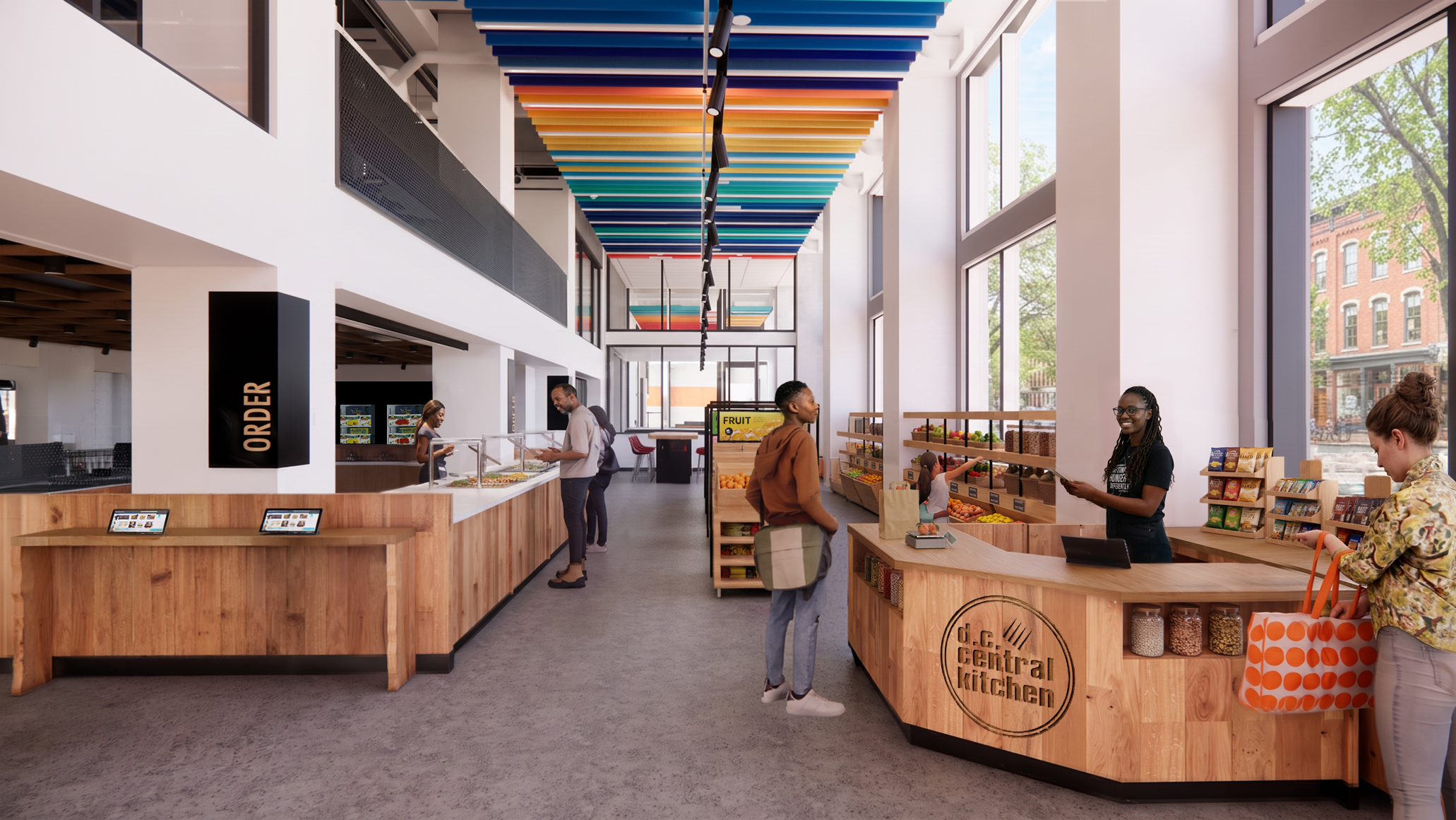 Rendering of DC Central Kitchen's Klein Center expansion