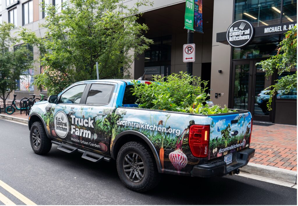 DC Central Kitchen truck farm