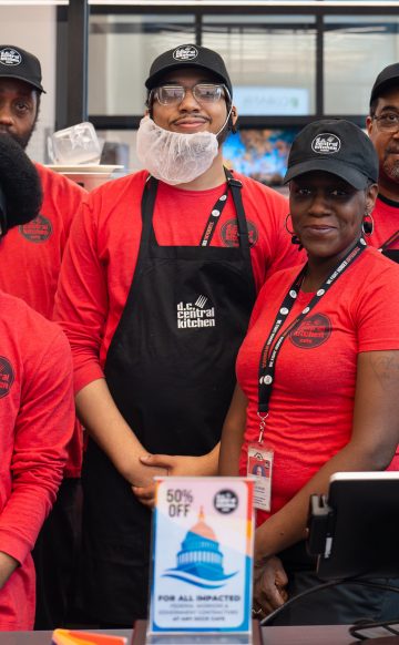 DC Central Kitchen Cafe staff