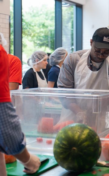 DC Central Kitchen volunteers